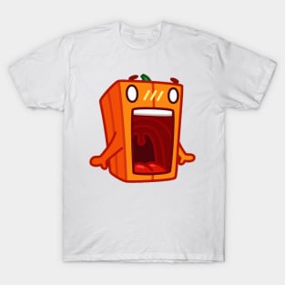 Square Pumpkin was startled T-Shirt